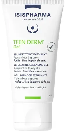 Isispharma Dermatologie Teen Derm Peeling-Reinigungsgel 150ml