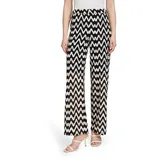 Betty & Co Schlupfhose mit Struktur Schwarz 44
