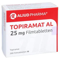 Topiramat AL 25 mg Filmtabletten 200 St