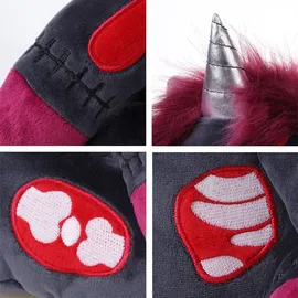 corimori – Doomy das Zombie-Einhorn leuchtet im Dunkeln, Horror-Kuscheltier, Grusel-Unicorn, perfekt z...