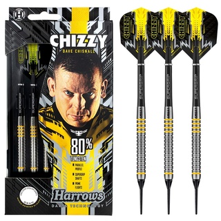 Harrows Soft Darts Dave Chisnall Chizzy 80% Tungsten Softtip Dart Softdart (20 Gr)