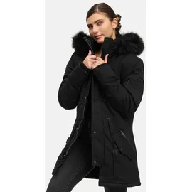 trueprodigy Julius F Damen Winterjacke hochschließender Kragen Schwarz M - Schwarz - M