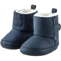Sterntaler Stiefel Nubuk Teddyflausch marine, 15/16