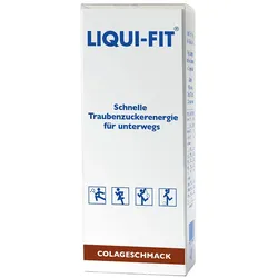 Liqui FIT flüssige Zuckerlösung Cola Beutel 12 St