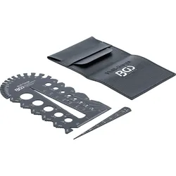 BGS Schrauben- und Gewindeschablone Zollgrößen 1/4" - 2" - 74248