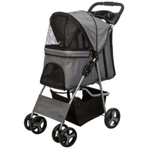 Trixie Buggy 47x100x80cm grau