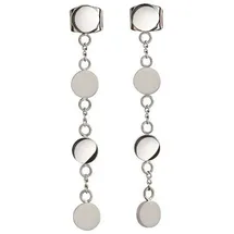 boccia jewelry Ohrhänger aus Titan mit Plättchen Anhängern - Boccia Jewelry Modell: 05063-01