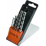 Avit AV08010 Hartmetall Stein-Spiralbohrer-Set 4 mm/5 mm/6 mm/8 mm/10 mm 5-teilig