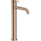 HANSGROHE Axor One Waschbeckenarmatur 260 mit Hebelgriff polished red gold
