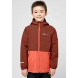 Jack Wolfskin Snowy Days Jacket Kinder intense rust 152