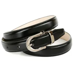 Ledergürtel ANTHONI CROWN, Damen, Gr. 90, schwarz, Leder, unifarben, Gürtel