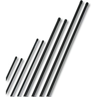 Powertec Windhager Set, Stahl-Rankstab, Pflanzenstütze, Rankhilfe, Pflanzstäbe, Tomatenstäbe, Grün,