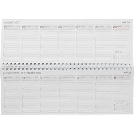 Stylex Stykex Schreibtischquerkalender 2026, 32 Blatt