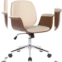 CLP Kemberg Kunstleder Walnuss/Creme