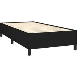 vidaXL Boxspringbett 100 x 200 cm Schwarz