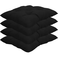 Nyvi Stuhlkissen Genua 38x38 cm 4er Pack Sitzkissen mit