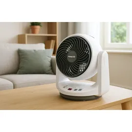 Primaster 24 cm Tischventilator Weiß