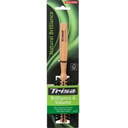 Trisa Natural Brilliance Runde Haarbürste