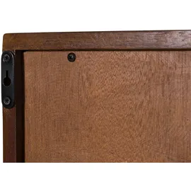 MASSIVMOEBEL24.DE Wandgarderobe Toronto Lux 100 x 60 x 35 cm Walnuss