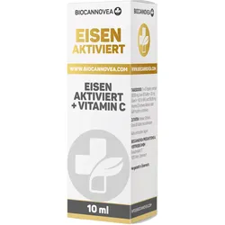 Biocannovea Eisen aktiviert + Vitamin C Tropfen 10 ml