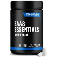 Gym Nutrition Multi Amino EAA 8 Essentielle Aminosäuren Tabletten 510 Stück