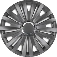 ZentimeX Z732047 Radkappen Radzierblenden universal 14 Zoll Dark