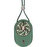 180° Faltbarer Nackenventilator, Verstellbares Kabel, Abnehmbares Gitter, 3 Geschwindigkeitsstufen