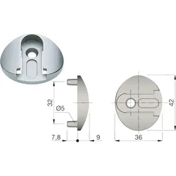 Montageteil KLB-078