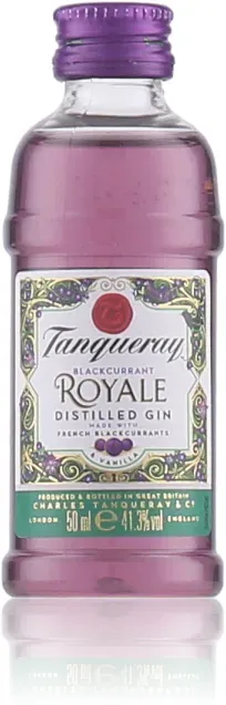 Tanqueray Blackcurrant Royale Distilled Gin Miniatur 41,3% Vol. 0,05l