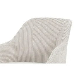 INTERHOME Drehsessel CHILL Textil 60 x 83 x 65 cm Beige drehbar