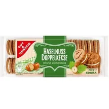 Gut&Günstig Doppelkeks Haselnuss 250 g