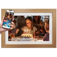 Denver Frameo 1543LW Digitaler Bilderrahmen Braun 15,6 Zoll| Preis nach Code SOMMER