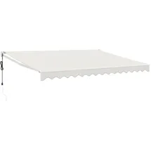 vidaXL Markise 4,5 x 3 m creme