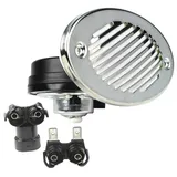 Seachoice Versenkbares Horn Edelstahl Schwarz