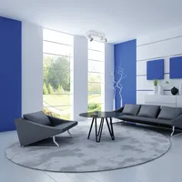 KANLUX Evalo 2-flammig Wand- und Deckenleuchte GU10 Aluminium/Chrom