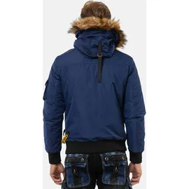 Cipo & Baxx Winterjacke blau S