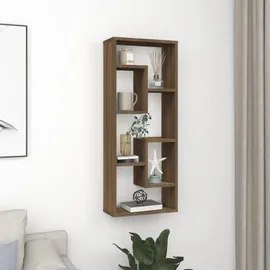 vidaXL Wandregal 36 x 16 x 90 cm Braun
