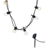Lumisky Lichterkette Kunststoff 5,7 m 10 Lampen transparent