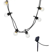 Lumisky Lichterkette Kunststoff 5,7 m 10 Lampen transparent