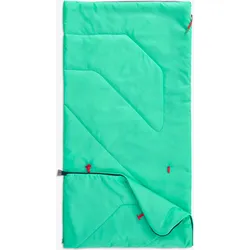 Schlafsack Kinder Camping - MH100 20 °C grün aquamaringrün No Size