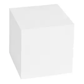 KÖNIG & EBHARDT Zettelklotz 9 x9 cm, weiß , 100 Blatt)