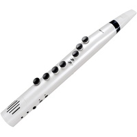 MOOER WI100 Digitales Blasinstrument, Mini Elektro-Saxophon mit Drei-Oktavreichweite, Pitch-Shifter und 37 Tönen, Weiß