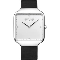 Bering Herren Uhr Armbanduhr Max René Ultra Slim - 15836-409 Leder