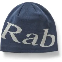 Rab Logo Beanie - Mütze Tempest Blue / Light Zinc One Size