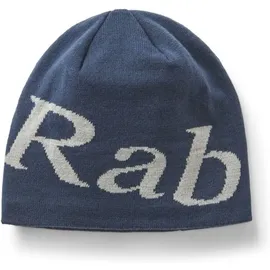 Rab Logo Beanie - Mütze Tempest Blue / Light Zinc One Size