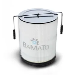 BAMATO Feinstaub-Filterpatrone CF3 für Absauganlage AB-2530 / AB-3900
