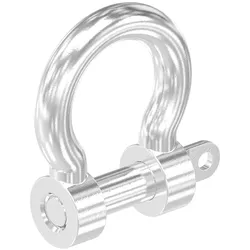Gebogener Schäkel, M8, V4A