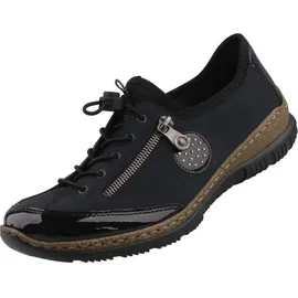 Rieker Slip-Ons Blau/Schwarz 39
