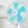 Cecotec EnergySilence 500 Standventilator weiß/blau