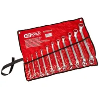 KS Tools Doppel-Ringschlüssel-Satz, gekröpft, 11-tlg 6-32mm